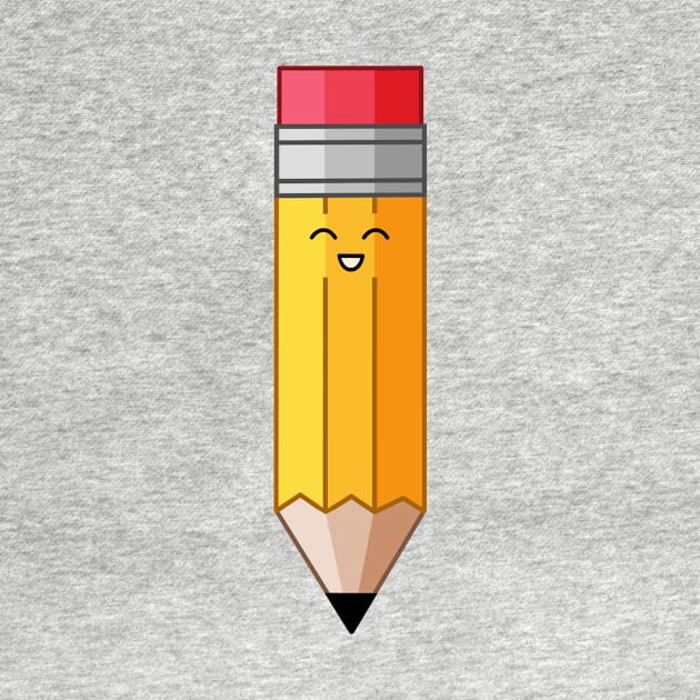 Happy Pencil by JustImagined